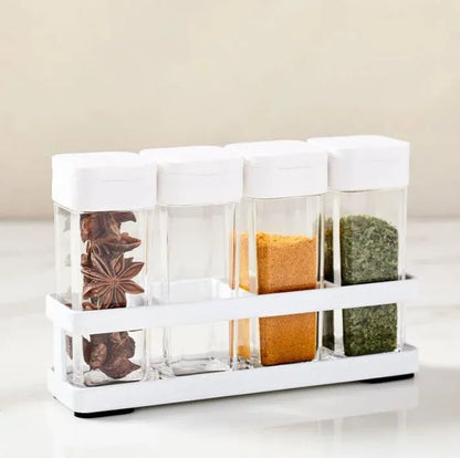 Mini Crystal Spice Jars With Stand