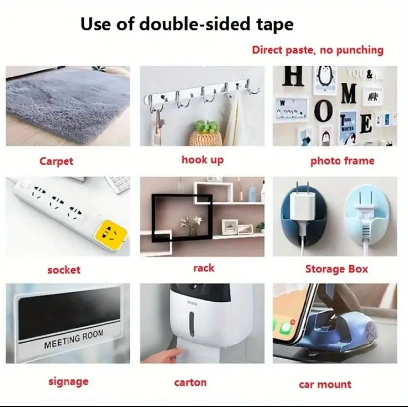 Double Side Nano Tape (5 Meter)