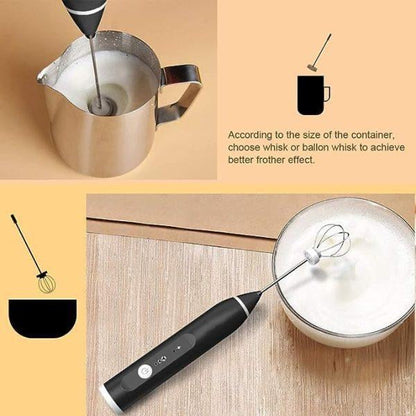 2 in 1 Rechargeable Coffee Beater